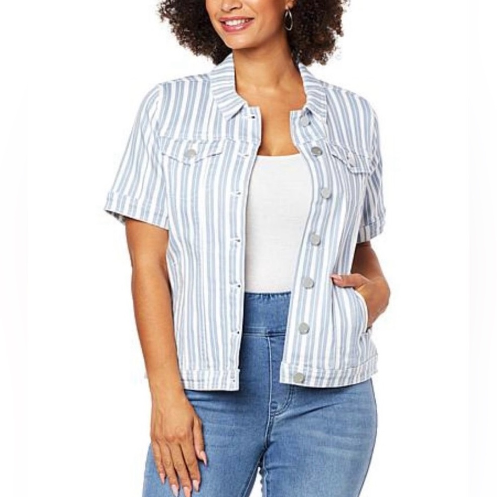 DG2 Short Sleeve Jean Jacket